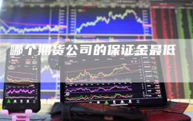 哪个期货公司的保证金最低
