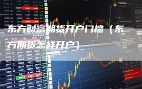 东方财富期货开户门槛（东方期货怎样开户）