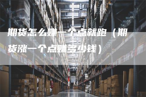 期货怎么赚一个点就跑（期货涨一个点赚多少钱）