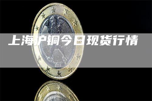 上海沪铜今日现货行情