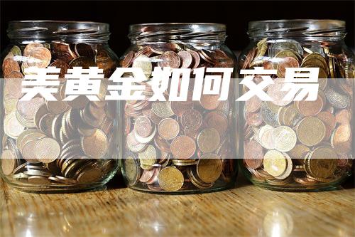 美黄金如何交易
