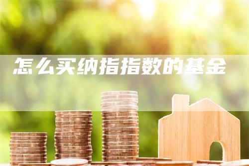 怎么买纳指指数的基金