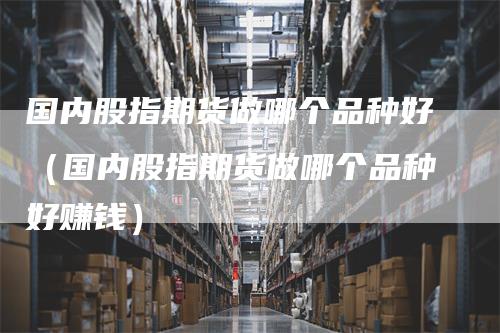 国内股指期货做哪个品种好（国内股指期货做哪个品种好赚钱）