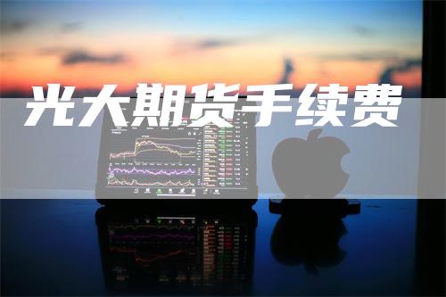 光大期货手续费