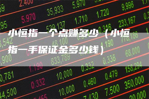 小恒指一个点赚多少（小恒指一手保证金多少钱）