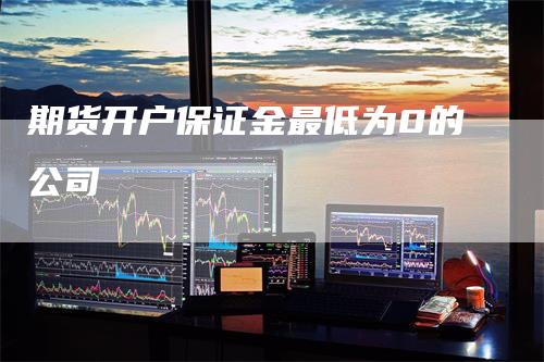 期货开户保证金最低为0的公司