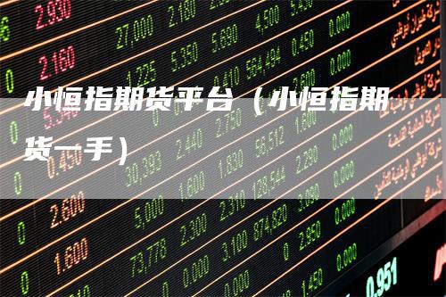 小恒指期货平台（小恒指期货一手）
