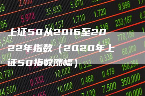 上证50从2016至2022年指数（2020年上证50指数涨幅）