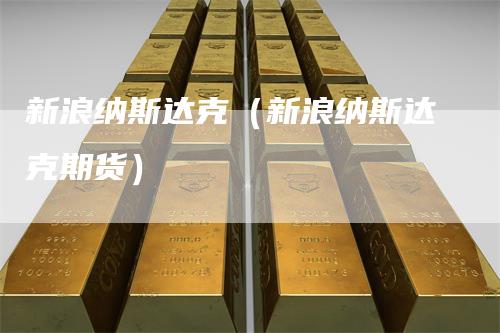 新浪纳斯达克（新浪纳斯达克期货）