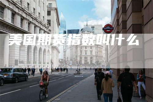 美国期货指数叫什么