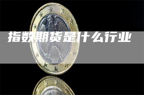 指数期货是什么行业