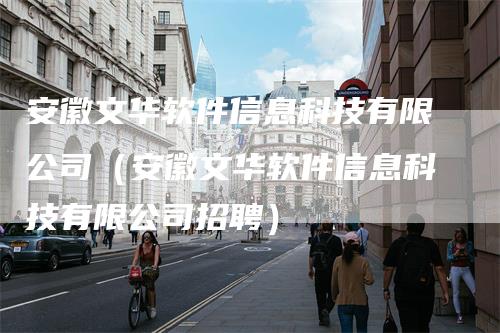 安徽文华软件信息科技有限公司（安徽文华软件信息科技有限公司招聘）