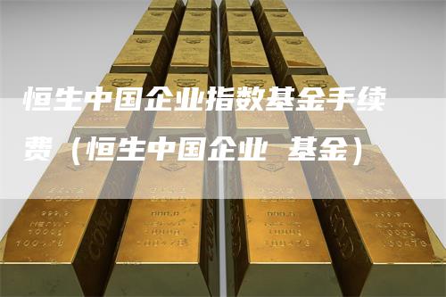 恒生中国企业指数基金手续费（恒生中国企业 基金）