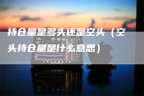 持仓量是多头还是空头（空头持仓量是什么意思）