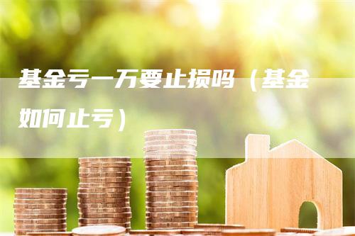 基金亏一万要止损吗（基金如何止亏）