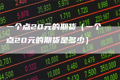 一个点20元的期货（一个点20元的期货是多少）