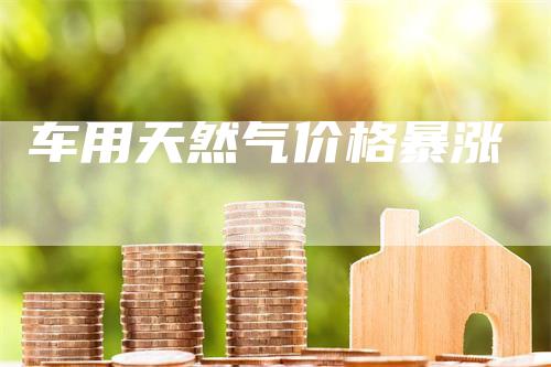 车用天然气价格暴涨