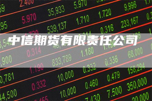 中信期货有限责任公司