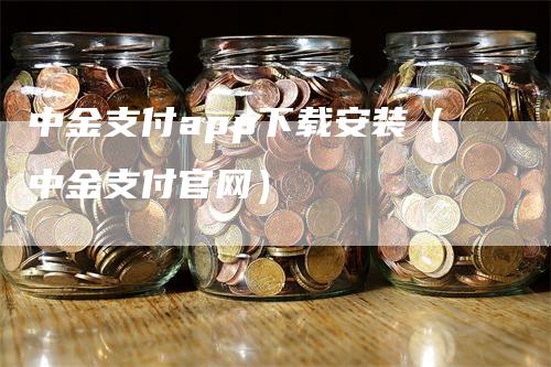 中金支付app下载安装（中金支付官网）